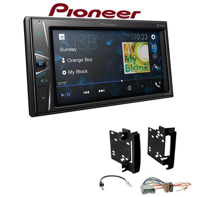 Pioneer Autoradio Bluetooth Touchscreen USB für Dodge Nitro 2007-2010 in schwarz
