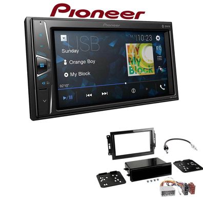 Pioneer Autoradio Bluetooth Touchscreen USB für Dodge Charger 2005-2008 schwarz