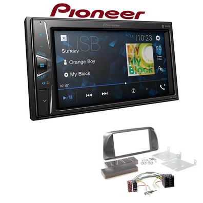 Pioneer Autoradio Bluetooth Touchscreen USB für Alfa Romeo Giulietta silber