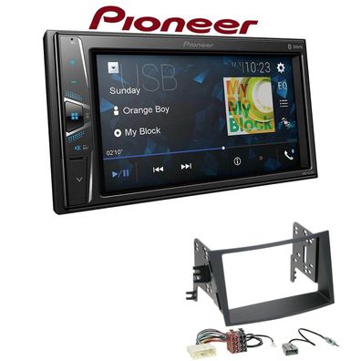 Pioneer Autoradio Bluetooth Touchscreen für Subaru Legacy V 2009-2014 schwarz