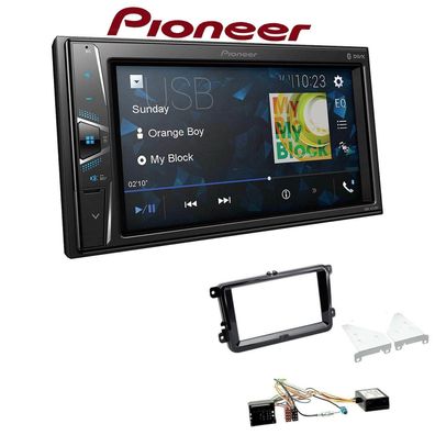 Pioneer Autoradio Bluetooth Touchscreen für Skoda Octavia II Facelift mit Canbus