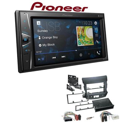 Pioneer Autoradio Bluetooth Touchscreen für Mitsubishi Outlander II 2007-2012