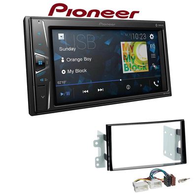 Pioneer Autoradio Bluetooth Touchscreen für KIA Carens III Facelift 2011-2013