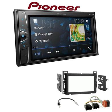 Pioneer Autoradio Bluetooth Touchscreen für Chevrolet Malibu 2004-2012 schwarz