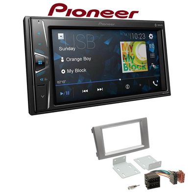 Pioneer Autoradio Bluetooth Camera-IN für Iveco Daily IV und V 2006-2014 silber