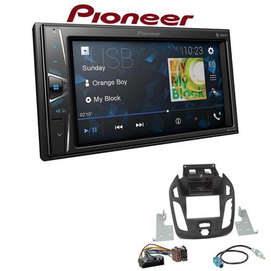 Pioneer Radio Bluetooth USB für Ford Tourneo Transit Custom Phönix matt silber
