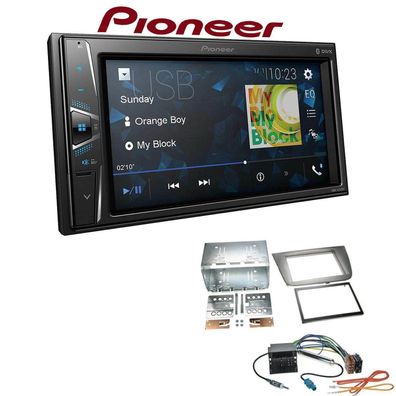 Pioneer Autoradio Bluetooth Touchscreen USB für Seat Toledo III anthrazit