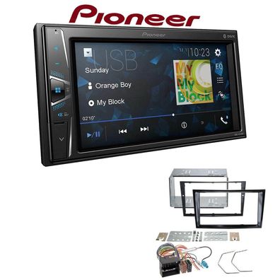 Pioneer Autoradio Bluetooth Touchscreen USB für Opel Zafira B 2005-2014 schwarz