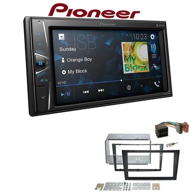 Pioneer Autoradio Bluetooth Touchscreen USB für Opel Combo 2001-2011 in charcoal