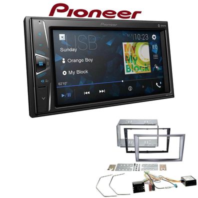 Pioneer Autoradio Bluetooth Touchscreen USB für Opel Antara Canbus charcoal