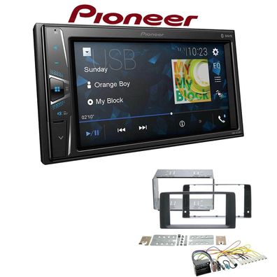 Pioneer Autoradio Bluetooth Touchscreen USB für MAN TGX ab 2007 in schwarz