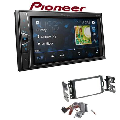 Pioneer Autoradio Bluetooth Touchscreen USB für GM Hummer H3 2005-2013 schwarz