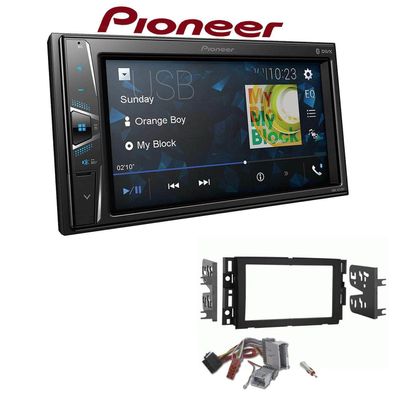 Pioneer Autoradio Bluetooth Touchscreen USB für GM Hummer H2 Facelift 2007-2010
