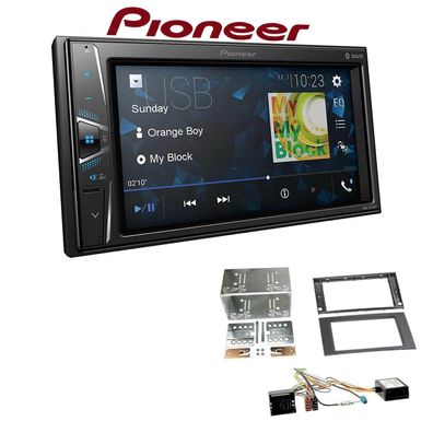 Pioneer Autoradio Bluetooth Touchscreen USB für Ford Kuga II schwarz Canbus
