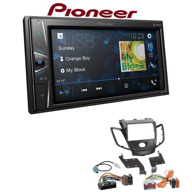 Pioneer Autoradio Bluetooth Touchscreen USB für Ford Fiesta ohne Display