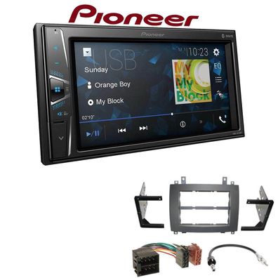 Pioneer Autoradio Bluetooth Touchscreen USB für Cadillac SRX 2004-2009 schwarz