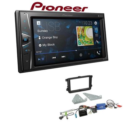Pioneer Autoradio Bluetooth Touchscreen für Skoda Roomster ab 2006 Canbus LFB