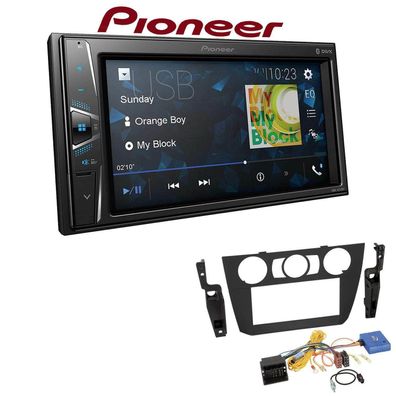 Pioneer Autoradio Bluetooth Touchscreen für BMW 3er manuelle Klima mit Canbus
