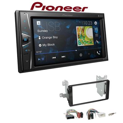 Pioneer Autoradio Bluetooth Camera-IN für Mitsubishi Outlander III ab 2012 piano