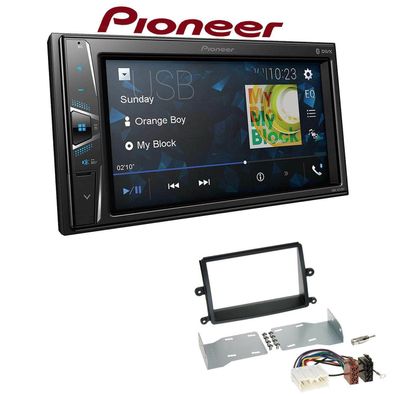 Pioneer Autoradio Bluetooth USB für Mitsubishi L 200 / Triton 2006-2015 schwarz