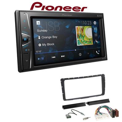 Pioneer Autoradio Bluetooth Touchscreen für Toyota Hilux ab 2011 schwarz