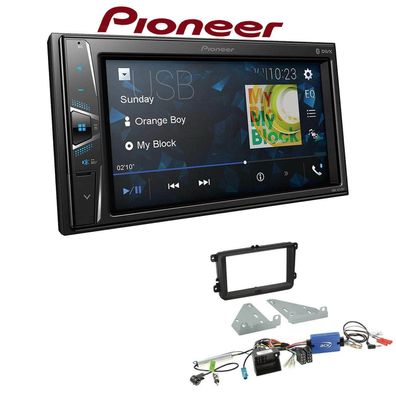 Pioneer Autoradio Bluetooth für Skoda Octavia II Facelift 2009-2013 Canbus LFB