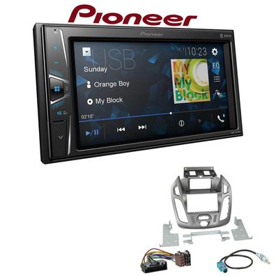 Pioneer Autoradio Bluetooth für Ford Tourneo Transit Connect Phönix mit Display