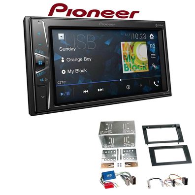 Pioneer Autoradio Bluetooth Touchscreen für Audi A4 2000-2006 schwarz Teilaktiv
