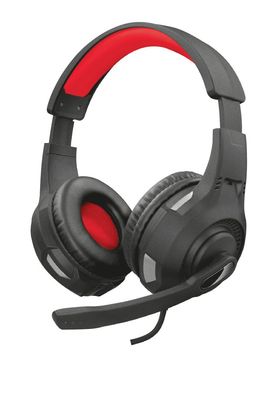 Trust GXT 307 RAVU Kabelgebunden Gaming Headset Schwarz, Rot
