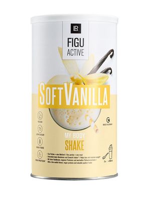 Figu Active Soft Vanilla Shake - vegan mit natürlichen Aromen 496 g