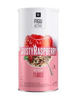 Figu Active Crusty Raspberry Flakes - vegan mit natürlichen Aromen 500 g