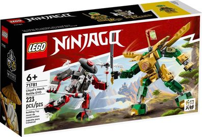 Lego® Ninjago 71781 Lloyds Mech-Duell, neu, ovp