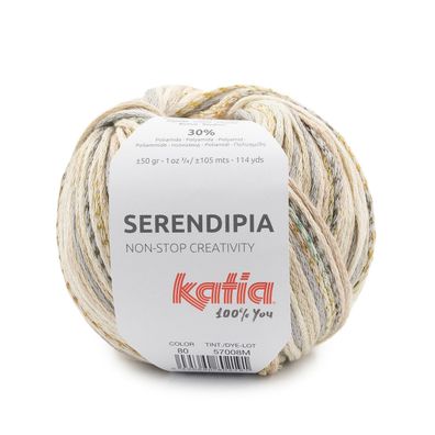 50g "Serendipia" - elegantes Fantasiegarn in Bändchenoptik