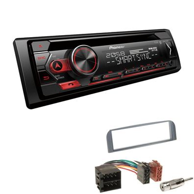 Pioneer 1-DIN Autoradio CD Bluetooth Spotify USB für Alfa Romeo GT anthrazit