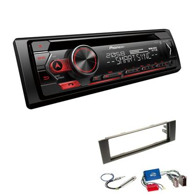 Pioneer 1-DIN Autoradio CD Bluetooth Spotify USB für Audi A3 2003-2006 schwarz