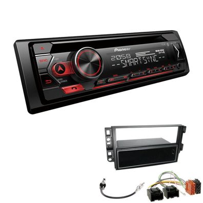 Pioneer 1-DIN Autoradio CD Bluetooth Spotify USB für Chevrolet Aveo 2006-2011