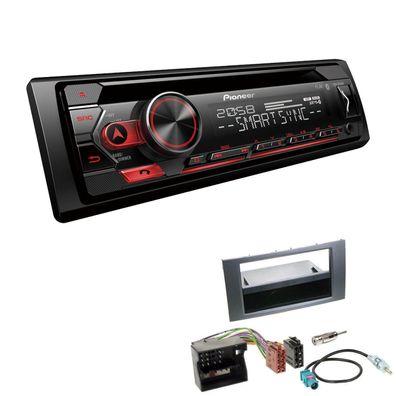 Pioneer 1-DIN Autoradio CD Bluetooth Spotify USB für Ford Focus II schwarz