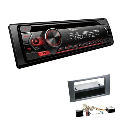 Pioneer 1-DIN Autoradio CD Bluetooth Spotify USB für Ford Kuga anthrazit Canbus