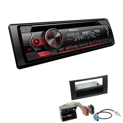 Pioneer 1-DIN Autoradio CD Bluetooth Spotify USB für Ford Kuga DM2 schwarz
