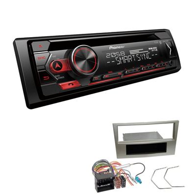 Pioneer 1-DIN Autoradio CD Bluetooth Spotify USB für Opel Astra H satin stone