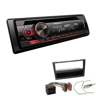 Pioneer 1-DIN Autoradio CD Bluetooth Spotify USB für Opel Combo + C schwarz