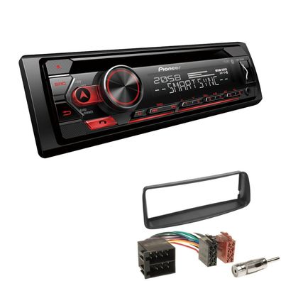 Pioneer 1-DIN Autoradio CD Bluetooth Spotify USB für Peugeot 206 206CC 1998-2007
