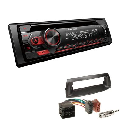 Pioneer Autoradio CD Bluetooth Spotify USB für Fiat Punto 1999-2007 schwarz