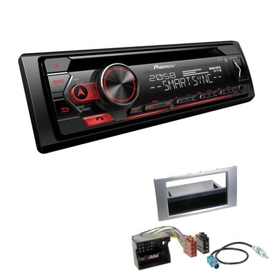 Pioneer Autoradio CD Bluetooth Spotify USB für Ford Kuga silber ohne Canbus