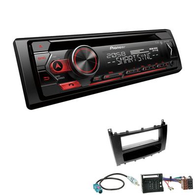 Pioneer Autoradio CD Bluetooth Spotify USB für Mercedes-Benz C-Klasse Facelift