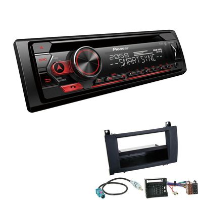Pioneer Autoradio CD Bluetooth Spotify USB für Mercedes-Benz SLK 2004-2011