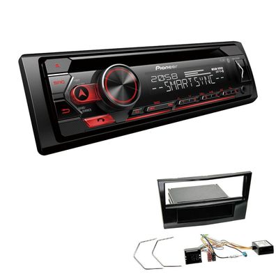Pioneer Autoradio CD Bluetooth Spotify USB für Opel Corsa D piano black Canbus