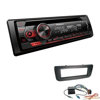 Pioneer Autoradio CD Bluetooth Spotify USB für Skoda Fabia II Radiovorbereitung