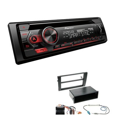 Pioneer 1-DIN Autoradio CD Bluetooth Spotify USB für Audi A4 2002-2009 Bose
