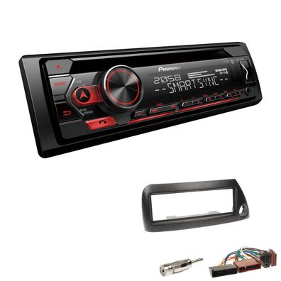 Pioneer 1-DIN Autoradio CD Bluetooth Spotify USB für Ford KA 1996-2008 schwarz